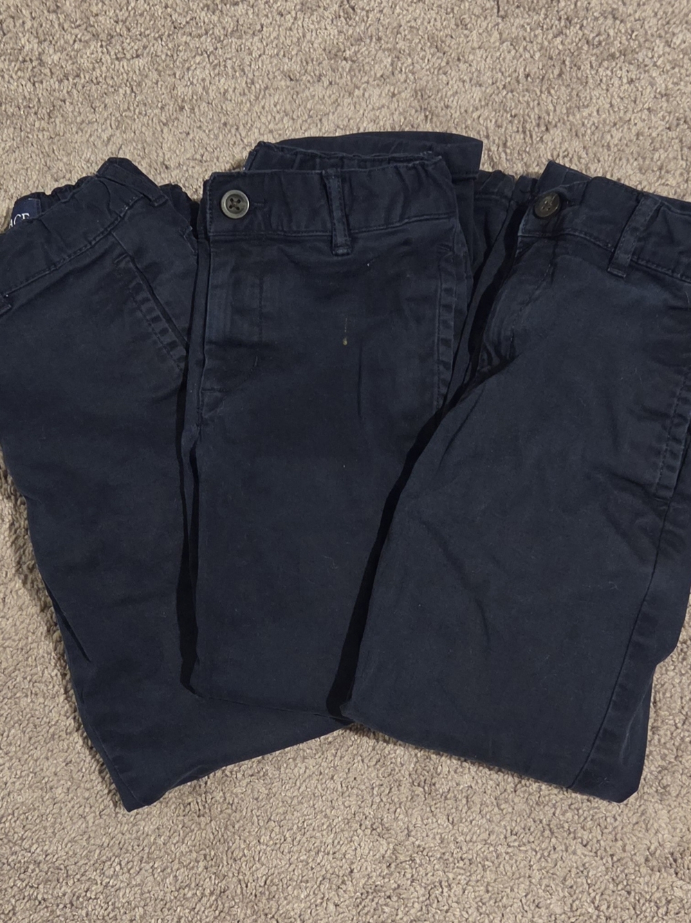 The Children's Place Navy Blue Kids Chino Pants